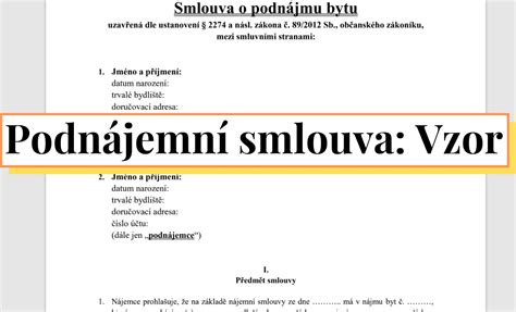 zjednoduen smlouva o dlo|Smlouva o dílo – jednoduchá, vzor ke stažení